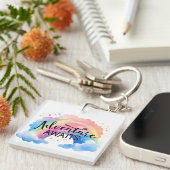 Adventure Awaits Rainbow Schlüsselanhänger (Vorderseite rechts)