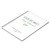 Adventure Awaits Retirement Personalized Notizblock (Linke Seite)