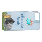 Adventure Awaits Safari Jungle Tier Case-Mate iPhone Hülle (Rückseite (Horizontal))