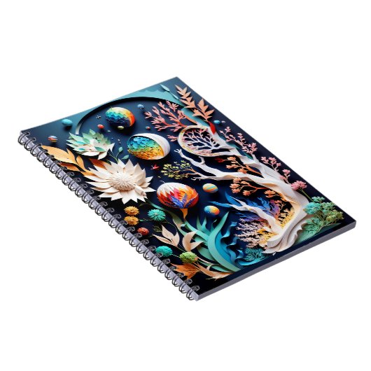 "Adventure Awaits" Spiral Foto Notebook Notizblock (Rechte Seite)