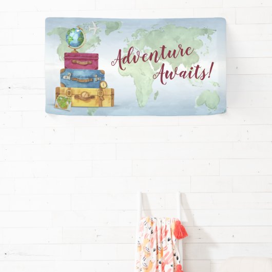 Adventure Awaits Suitcases Abschied Banner (InSitu)