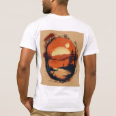 "Adventure Awaits" T-Shirt (Rückseite)