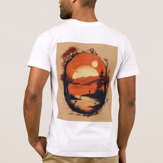 "Adventure Awaits" T-Shirt (Rückseite)