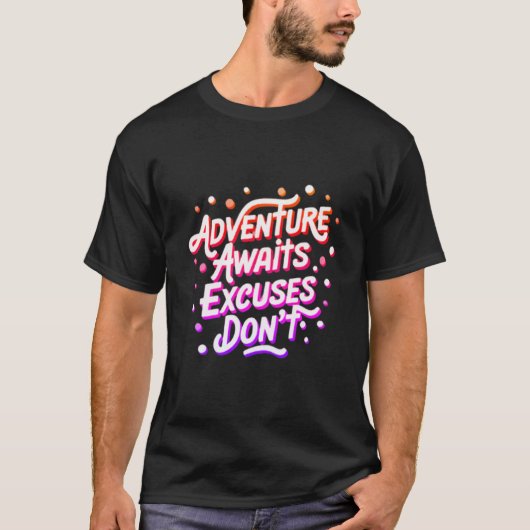 Adventure Awaits T-Shirt (Vorderseite)