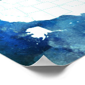 Adventure Awaits United Staaten Poster (Ecke)