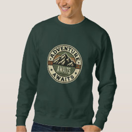 Adventure Awaits - Vintag Outdoors Sweatshirt