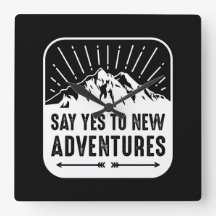 Adventure Awaits Vintage Black and White Quote