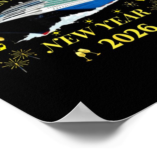 Adventure Awaits – Welcome 2026  Poster (Ecke)