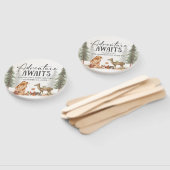 Adventure Awaits Woodland Baby Shower Fächer (Non-assembled)