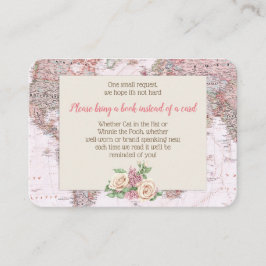 Adventure Awaits World Map Book Request Begleitkarte