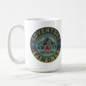 Adventure Awarits - Let's Go Find It Kaffeetasse (Links)