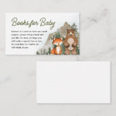 Adventure Awars Woodland Books for Baby Begleitkarte (Vorne/Hinten)