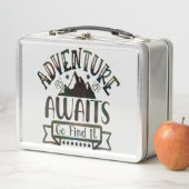 Adventure Awarsts Go It Metal Lunch Box (Beispiel)