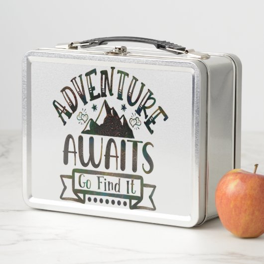 Adventure Awarsts Go It Metal Lunch Box (Beispiel)