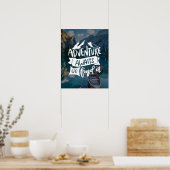 Adventure Awarts Go-It-Custom-Foto-Angebot Poster (Küche)