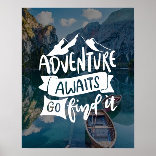 Adventure Awarts Go-It-Custom-Foto-Angebot Poster (Vorne)