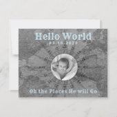 Adventure Baby Foto Ankündigung (Vorderseite)