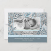 Adventure Baby Foto Ankündigung (Rückseite)