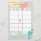 Adventure Baby Shower Bingo Briefpapier (Vorderseite)