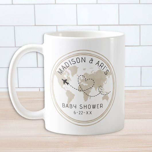 Adventure Baby Shower Coffee Tasse