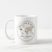 Adventure Baby Shower Coffee Tasse (Links)