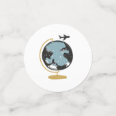 Adventure Baby Shower Confetti Konfetti (Klein Vorderseite)