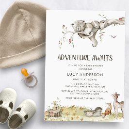 Adventure Baby Shower Einladung