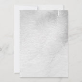 Adventure Baby Shower Einladung, Black Bear Baby Einladung (Rückseite)