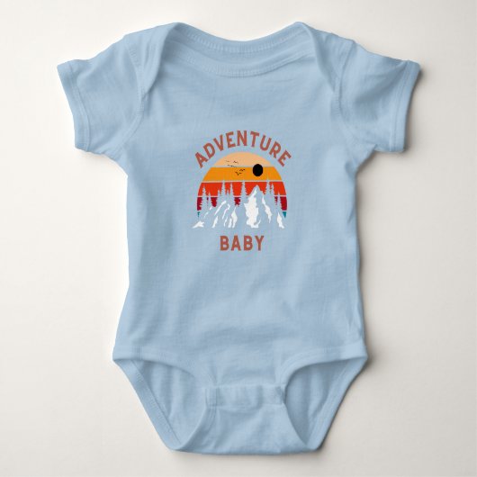 Adventure Baby Strampler (Vorderseite)