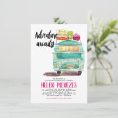 Adventure Bachelorette Weekend Einladung (Stehend Vorderseite)