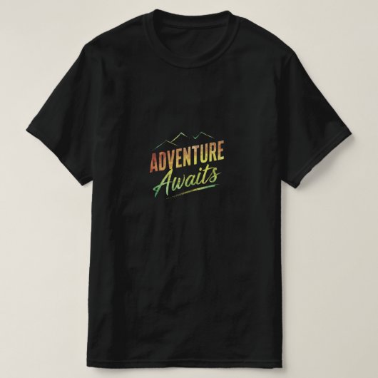 Adventure Beckons T-Shirt (Design vorne)