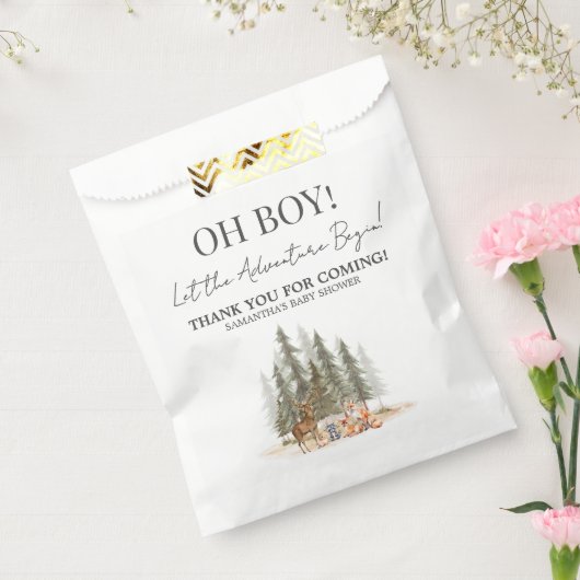 Adventure Begin Baby Shower Geschenktütchen (Versiegelt)
