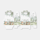 Adventure Begin Woodland Animals Baby Shower Geschenkschachtel (Ungefaltet)