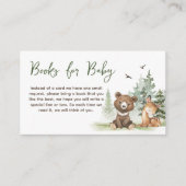 Adventure Begin Woodland Animals Books for Baby Begleitkarte (Vorderseite)