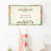Adventure beginnt Party Banner Weltkarte (Insitu)