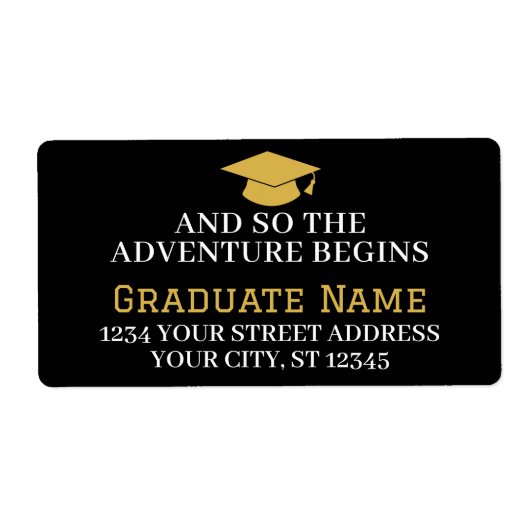 Adventure Begins - Abschluss Foto Rücksendeadresse (Vorne)