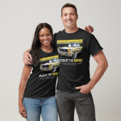 Adventure Begins at the ignition sport car funny T-Shirt (Unisex)