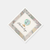 Adventure Begins Baby Dusche Party Napkin Serviette (Ecke)