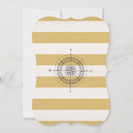 Adventure Begins Baby Shower Einladung Karte Dusch (Rückseite)