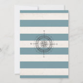 Adventure Begins Baby Shower Einladung Karte Dusch (Rückseite)