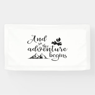 Adventure Begins Banner