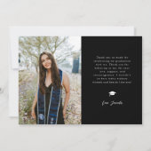 Adventure Begins Black Grad Multi Photo Ankündigung (Rückseite)