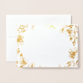 Adventure Begins | Gold Foil Card Folienkarte