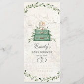 Adventure Begins Luggage Greenerity Map Duwer Menu Programm (Rückseite)