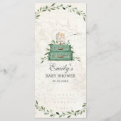 Adventure Begins Luggage Greenerity Map Duwer Menu Programm (Rückseite)