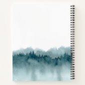 Adventure Begins Mountains Bears Baby Journal Notizblock (Rückseite)