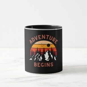 Adventure Begins Tasse