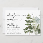 Adventure Birthday Einladung | Adventure Party (Vorderseite)