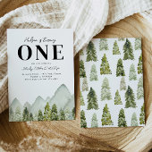 Adventure Birthday Einladung | Gebirge Geburtstag