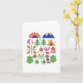 Adventure Birthday Karte (Gelbe Blume)